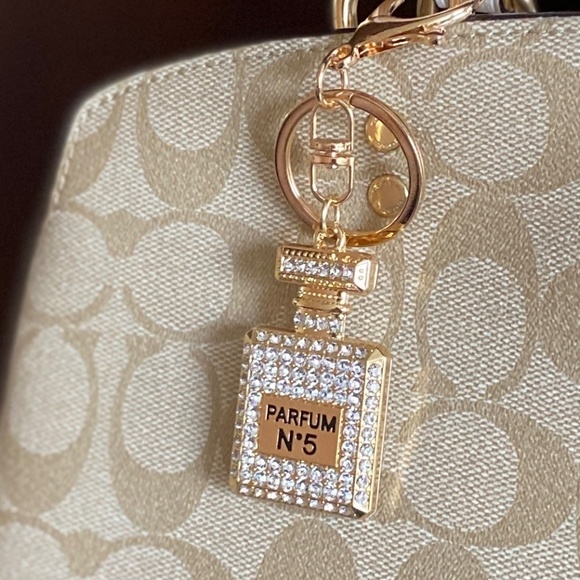 Accessories - NWT Perfume Bottle Bag Charm Keychain